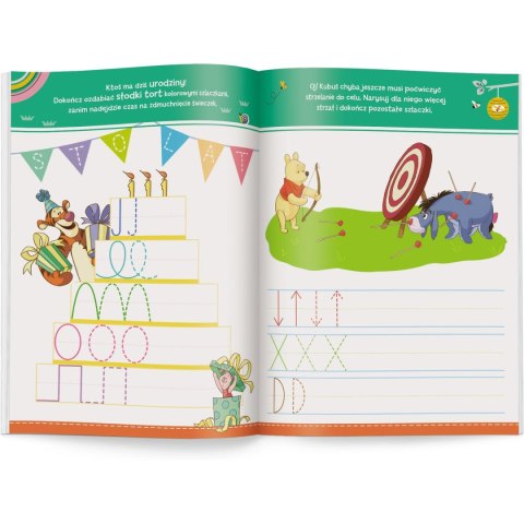 Książka dla dzieci Kubuś i Przyjaciele. Szlaczki i Literki Ameet