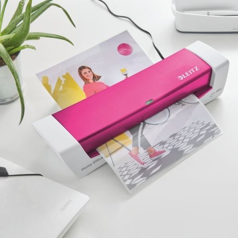 Laminator iLam Home Office A4 różowy Leitz (73680023)