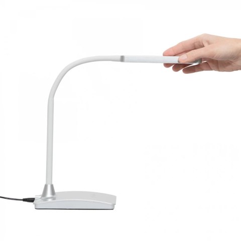 Lampka biurowa LED MAULpearly SREBRNA Maul (82017/95 ML)