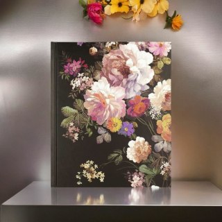 Notes (notatnik) Notatnik Duży Kwiaty o Północy 96k. linia [mm:] 184x229 Peter Pauper Press