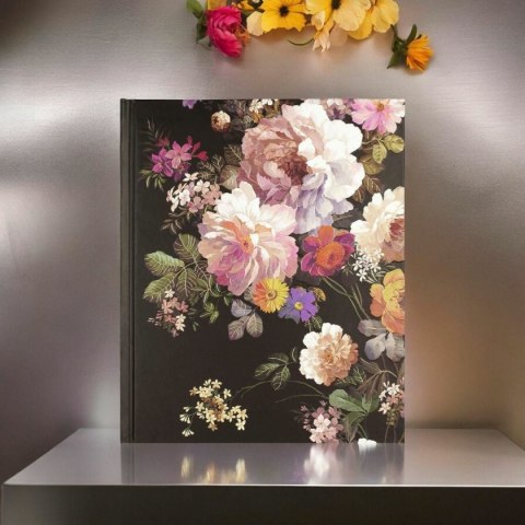 Notes (notatnik) Notatnik Duży Kwiaty o Północy 96k. linia [mm:] 184x229 Peter Pauper Press