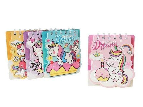 Notes (notatnik) z jednorożcem [mm:] 125x105 Adar (614895)