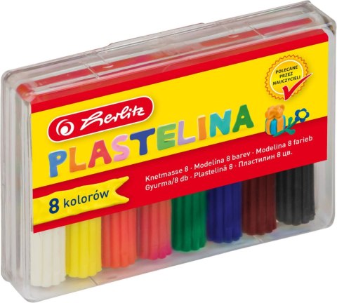 Plastelina 8 kol. mix Herlitz (9562919)