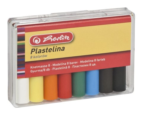 Plastelina 8 kol. mix Herlitz (9562919)