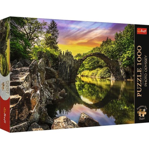 Puzzle Premium Plus Most Rakotza w Kromlau, Niemcy 1000 el. Trefl (10811)