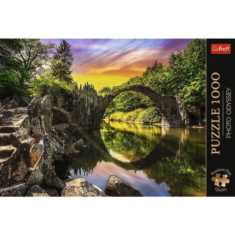 Puzzle Premium Plus Most Rakotza w Kromlau, Niemcy 1000 el. Trefl (10811)