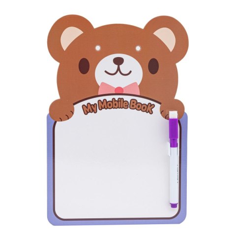 Tablica suchościeralna Jednorożec,Miś,Panda,Króliczek [mm:] 245x165 Astra Fun (325024006)