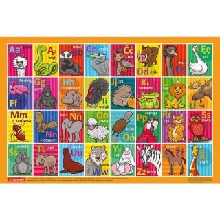 Tabliczka informacyjna Plansza literki (tuba karton) [mm:] 680x480 Demart