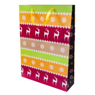 Torba prezentowa torebka ozdobna Bożenarodzenie Kukartka (QPS)