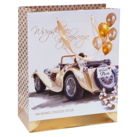 Torba prezentowa torebka ozdobna Bożenarodzenie Kukartka (QPS)